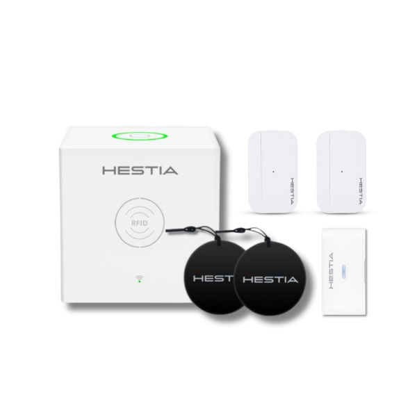 Hestia Wireless Smart Cube Alarm Bundle