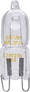 25W Osram G9 Oven Lamp