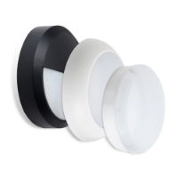 Polo Combi MWS Bulkhead White/Black IP65 13W 3CCT