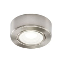 230V LED Under Cabinet Light -Brushed Chrome 3000K