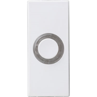 Friedland Lightspot Illuminated Door Bell Push - White