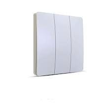 3 Gang Wireless Kinetic Switch (white body)