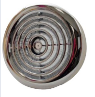 100mm Round Ceiling Diffuser Chrome Finish