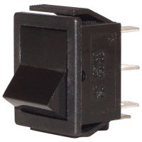 DPDT Rocker Switch 27x22 mm, 6 Tags, 15A