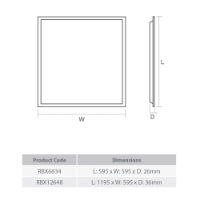 Rhombus+ 600mm x 1200mm TP(b) 4000K