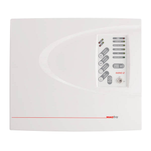 2-Zone ABS Fire Alarm Panel