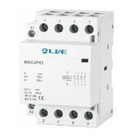 4 Pole 63A AC contactor