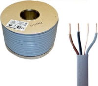 6243Y 1.5mm 3 Core and Earth Cable Grey (100m Drum)