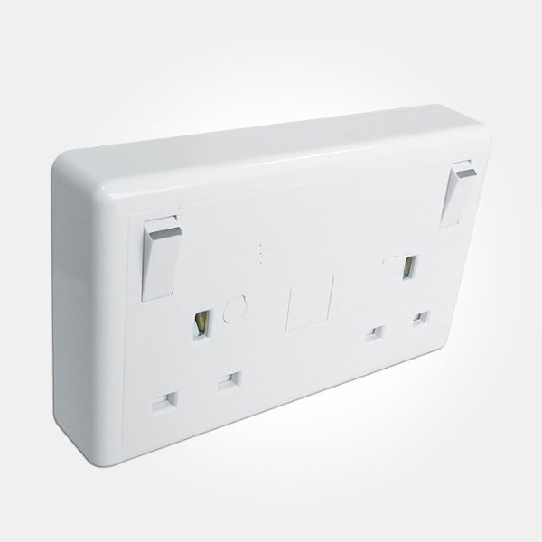 1Gang to 2Gang Socket Converter