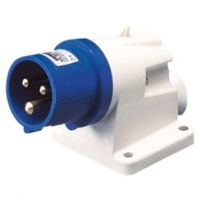 Gewiss 16 Amp 2 Pin + Earth Blue 230 Volt IP44 Angled 90 Deg