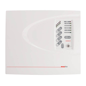 4-Zone ABS Fire Alarm Panel