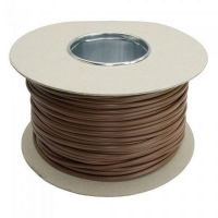 4MM BROWN SLEEVING 100M DRUM