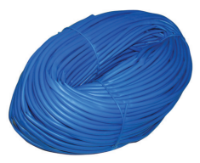 4MM BLUE SLEEVING 100MTR HANK