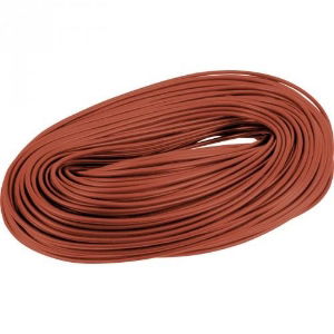 4MM BROWN SLEEVING 100MTR HANK