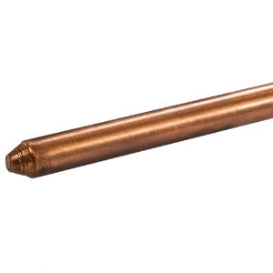 3/8'' X 4' Copper Bond Earth Rod