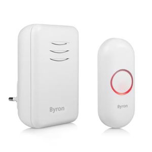 Byron Wireless Doorbell Kit – Plug In