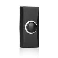 Byron Wired Bell Push Black